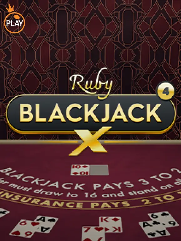 Blackjack X 4 - Ruby ONE88